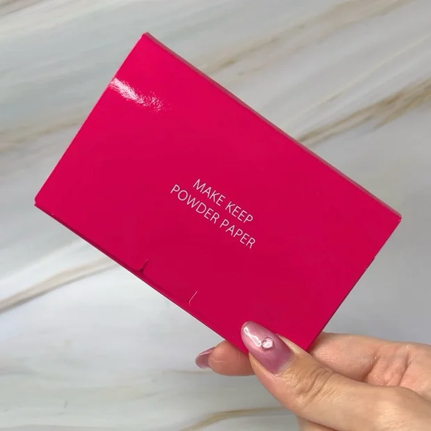 【紙1枚でメイク直し】超時短でおすすめ！メイクキープ『オイルブロック 紙パウダー』をガチレビュー
