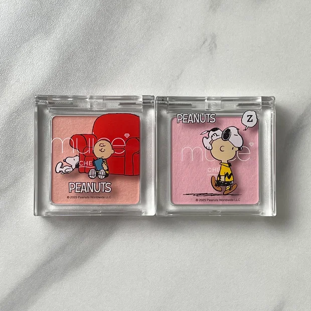 【muice（ミュアイス）】 話題のPEANUTSコラボ！チークをパーソナルカラーの視点でもレビュー