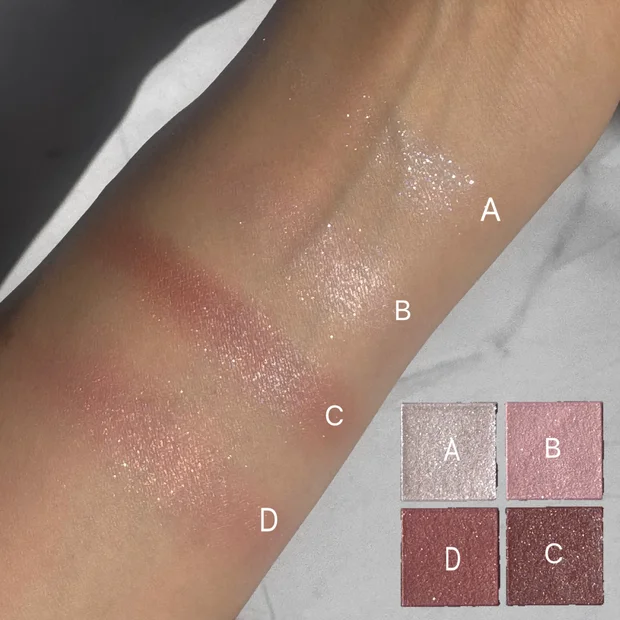 【プチプラ⭐︎キスミーフェルム】限定アイシャドウ デューイーピンクレビュー【大人かわいい】