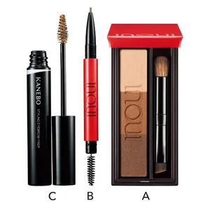 【アイブロウ】やや太め＆短めの柔和なラウンド眉に