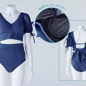 40代からの水着選び　小胸の悩みをカバーする水着➀