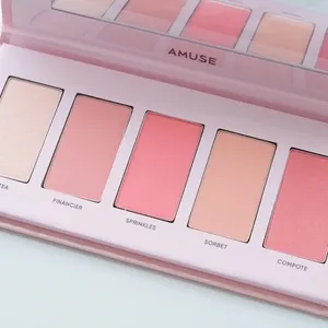 【おすすめの海外コスメ】話題の韓国コスメをQoo10でお買い物_AMUSE／アミューズ チーク ブーケ パレット 02