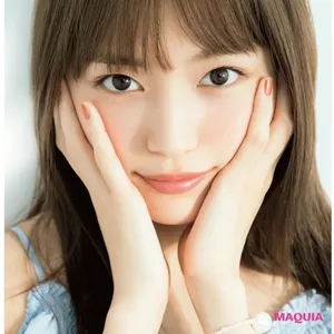 【川口春奈さんのメイクレシピ】少しの血色感とツヤめきのあるナチュラルメイク