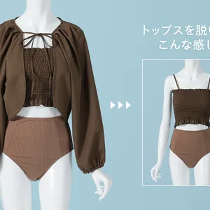 40代からの水着選び　二の腕の悩みをカバーする水着