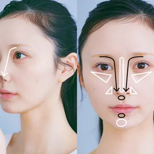 山本望叶さんのセルフメイクプロセス6