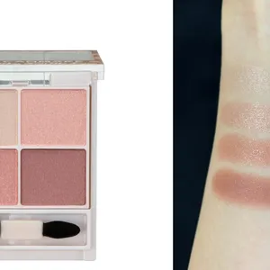 キャンメイク シルキースフレアイズ　10　腕のスウォッチ　イエベ春