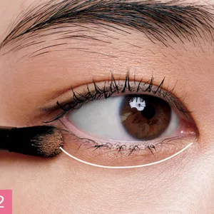 アイメイク 奥二重 長井かおり 陰影感をオン