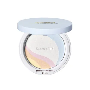 スキンケアシールド プレストパウダー ￥4620（ケース・ブラシつき）／ナチュラグラッセ
