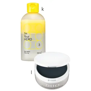k アイムユアヒーロー 230ml ￥3980／SISI　l デュオ ザ クレンジングバーム ブラックリペア 90g ￥3960／プレミアアンチエイジング