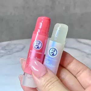 メンソレータムのリップフォンデュの容器はダイヤルロック式