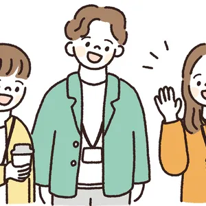 外交的な人におすすめの休み方 職場での軽い雑談