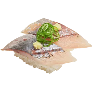 スシロー_天然真あじ（84kcal）