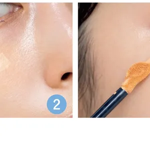 濃いオレンジ×黄色でしっかり且つ自然にカバー