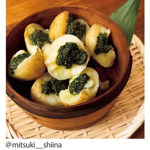 新じゃがの大葉 ジェノベーゼのせ