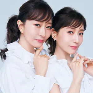 田中みな実　石井美保　メイク　双子メイク