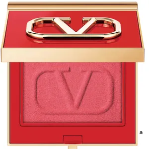 鈴木えみ ベースメイク AI肌 ヴァレンティノ ビューティ アイ2チーク 02