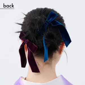 【卒業式袴ヘアアレンジ・ミディアム➁】ツンツン毛束感が可愛い♡ 韓国っぽカチモリヘア（back）