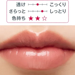 秋新色 リップ ツヤ口紅 LUNASOL フュージングカラーリップス EX07 2