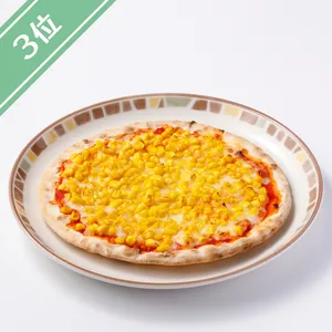 サイゼリヤ　たっぷりコーンのピザ