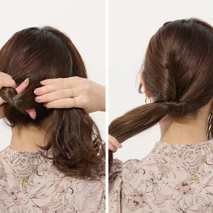 【セルフヘアアレンジ】 くるりんぱ、ロープ編み、Uピンの留め方、編み込みの正しいやり方PhotoGallery_1_7