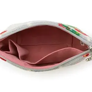 春の新作ポーチ フェイラー 花柄 内側