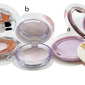 a キャンメイク トランスペアレントフィニッシュパウダー PL、b セザンヌ UVクリアフェイスパウダー P1、c ジルスチュアート　ブルームクチュール アイズ　ブルームドロップ 10／本人私物