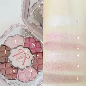 ジルスチュアート　ブルームクチュールアイズ　リボンファッションショーのスウォッチ