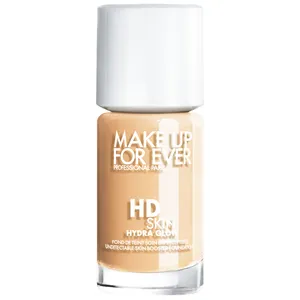 鈴木えみ ベースメイク AI肌 メイクアップフォーエバー HDスキン ハイドラ グロウ ファンデーション 1N02 