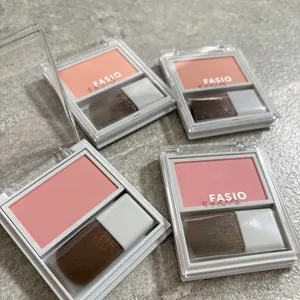 ファシオ　FASIO 新作　新商品　失敗しにくい フェイスカラー UV  血色感タイプ　チーク　プチプラ　イエベ　ブルベ　使い方　人気