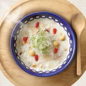 ウーバーイーツ　Uber eats 冷え改善　3米3下北沢店 - お粥と点心専門店 　漢方元気粥　Traditional Chinese Congee