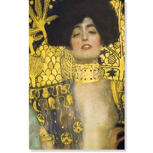 グスタフ・クリムト『ユディトⅠ』（部分）　（1901年）　©アフロ