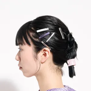 浴衣ヘアアレンジ ボブ 編み込み　左サイド