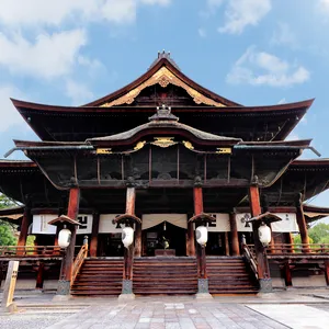 善光寺 長野県　観光地　寺