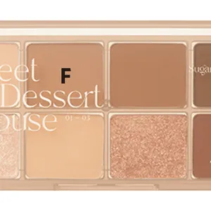 ビーマイスウィートデザートハウスパレット シュガークロッフル　上段中左がF、上段右がG