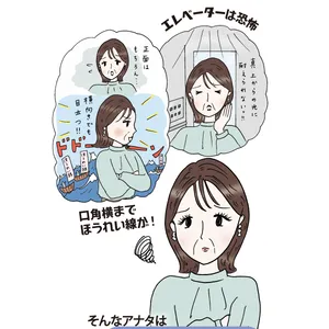 そんなアナタはたるみ型ほうれい線