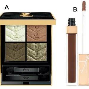 HANA マキア 25年11月号 秋メイク　イヴ・サンローラン・ボーテ  クチュール ミニ クラッチ 830 NARS アフターグロー リップシャイン 279