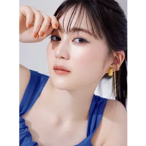 寒色ライン&マスカラで 夏色くすみカラーメイク