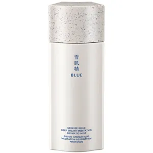 交感神経優位になりがちな人におすすめの休み方 呼吸をする空間に香りで癒やしを 雪肌精 BLUE ディープブレス メディテーション アロマ ミスト