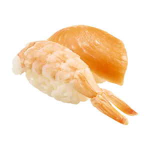 スシロー_えび・サーモン（84kcal）