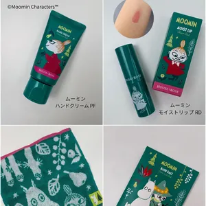 ハウス オブ ローゼ ムーミン ハンドクリーム PF、ハウス オブ ローゼ ムーミン モイストリップ RD、ハウス オブ ローゼ ムーミン チーフタオル PF、ハウス オブ ローゼ ムーミン バスソルト PF