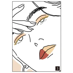 ３ 主役の目元を引き立てるのはどんなリップ？