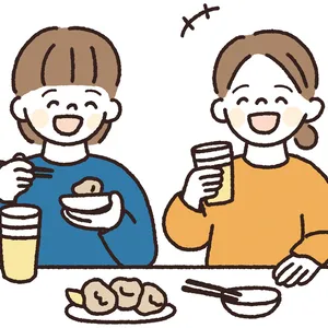 外交的な人におすすめの休み方 気の合う友人と会っておしゃべり