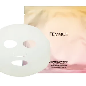 ファミュドリームグロウマスク（CLARIFY・PURIFY） 25ml×6枚入り ¥4620／アリエルトレーディング