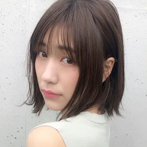 インスタ映え抜群！ 小顔美人になれる今っぽスリークボブ