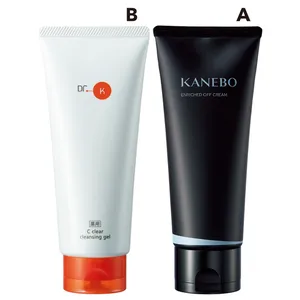 A カネボウ エンリッチド オフ クリーム／B ドクターケイ  薬用Cクリア クレンジングジェル