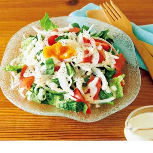 新玉ねぎのシーザーサラダ