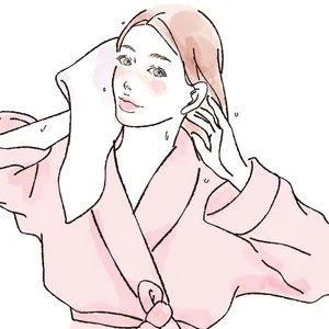 タオルで擦るのはNG！ 入浴後にはバスローブを使うのも手