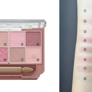 プティパレットアイズ（マットタイプ）02　ブルべ冬　おすすめ　アイシャドウ　アイパレ　スウォッチ