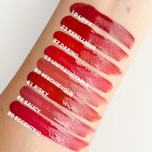 メイベリン SPステイ ヴィニルインク 全8色のスウォッチ