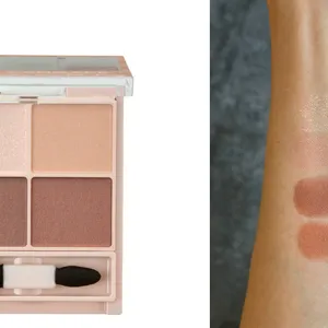 キャンメイク シルキースフレアイズ　M05　腕のスウォッチ　イエベ秋